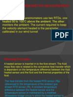 Thermal Anemometer Measurement