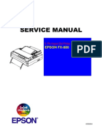Epson FX-880 Service Manual