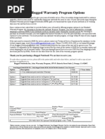 Warranty Program Options - Fully-Semi Rugged