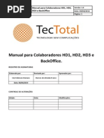 Manual Para Colaboradores HD1, HD2, HD3 e BO