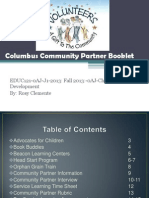 Columbus Community Partner Booklet Powerpoint