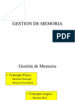 Gestion de Memoria