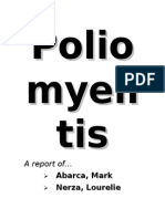 Poliomyelitis NCM Report