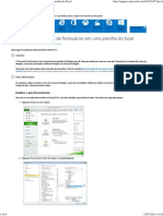 Como Usar Os Controles de Formulários Em Uma Planilha Do Excel