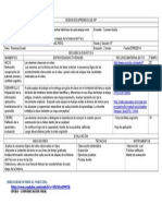 Esquema de Sesion de Aprendi Aip Comunicacion El Reportaje-Angelina