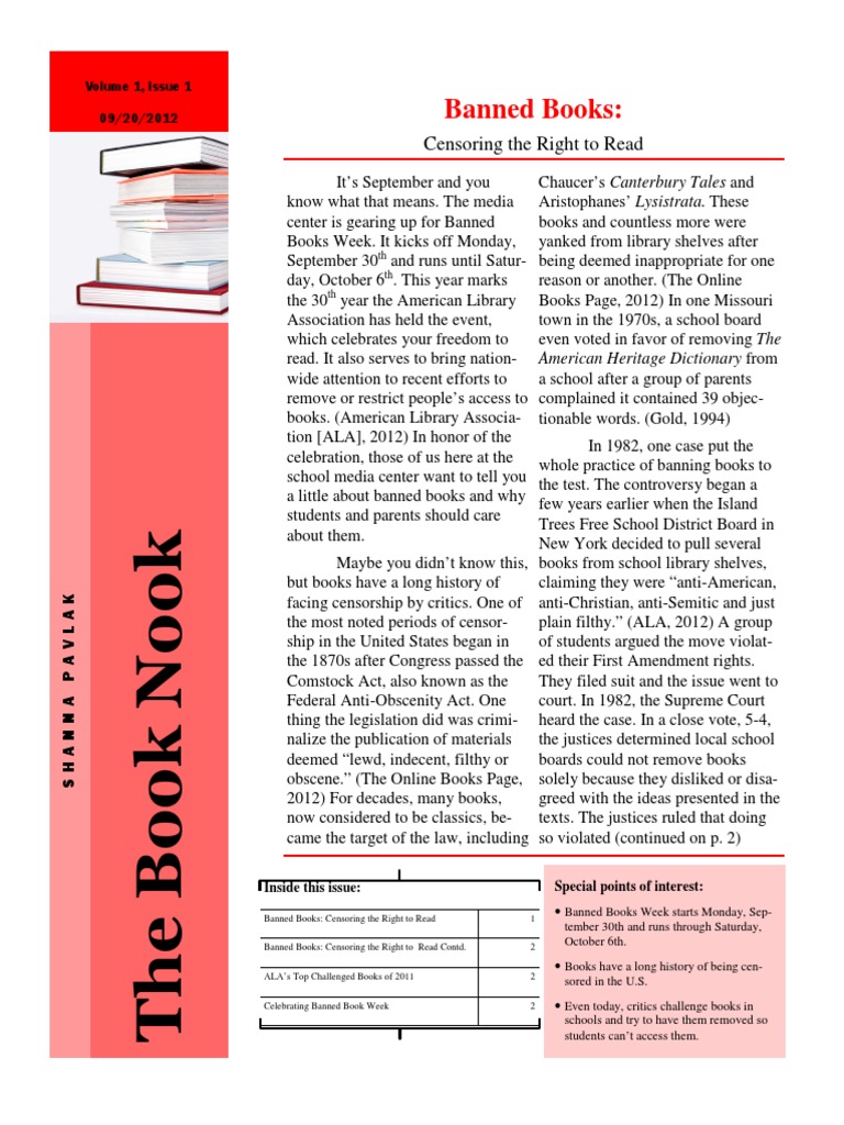 6461 Newsletter SMP PDF Censorship First Amendment To The United