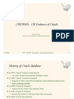 ORDBMS-Oracle