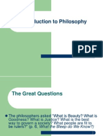 Introduction To Philosophy