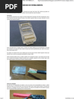 Tutorial: Crimpagem de Cabos RJ45 e RJ11 | PDF | Rede de computadores ...