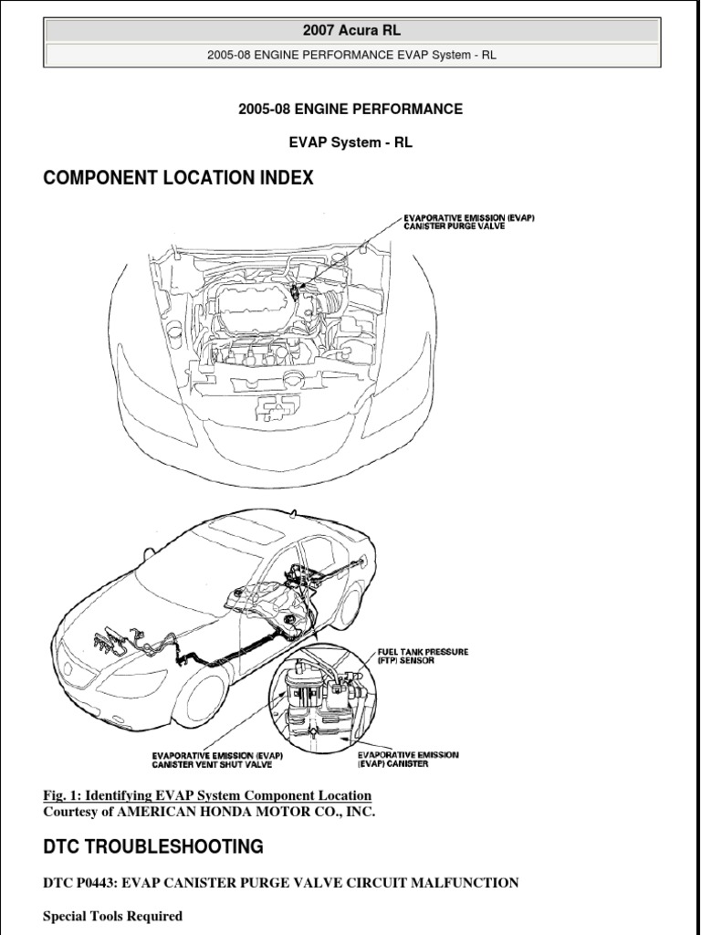 Evap System PDF Vacuum Troubleshooting