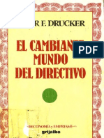 El Cambiante Mundo Del Directivo