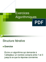 Exercices Algorithmiques Joseph