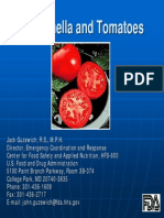 Salmonella Tomatoes