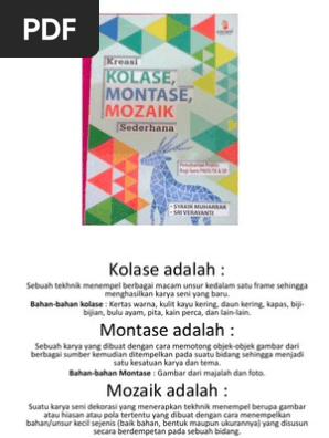 770 Koleksi Gambar Kolase Mozaik Dan Montase Gratis Terbaik