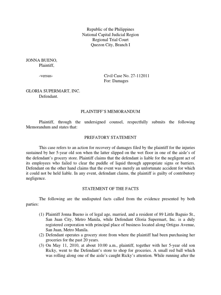 Pleading Sample | PDF