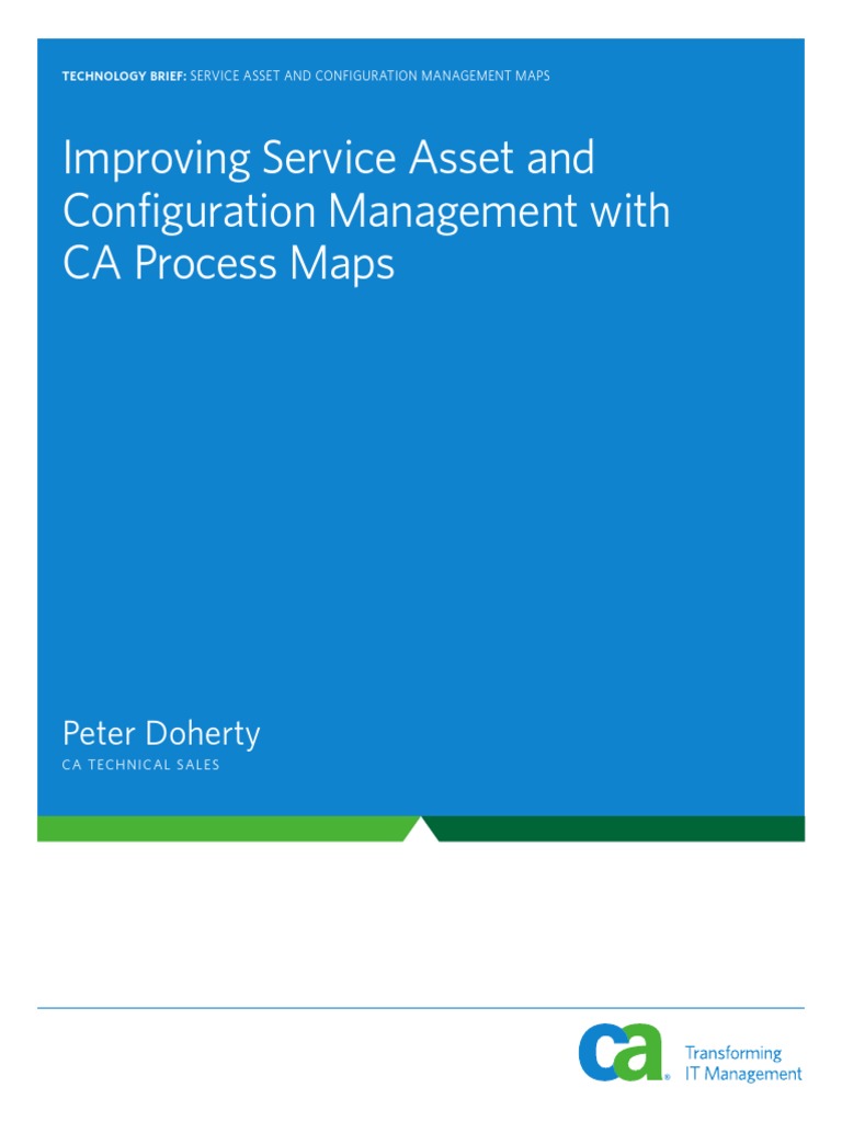 Service Asset and Configuration Management | PDF | Itil | It Service ...