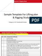 114439064 Sample Lifting Plan and Rigging Study