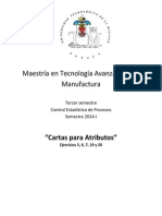 Cartas de Control para Atributos