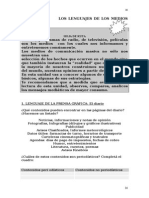 Unidad 3 Los Lenguajes de Los Medios Masivos