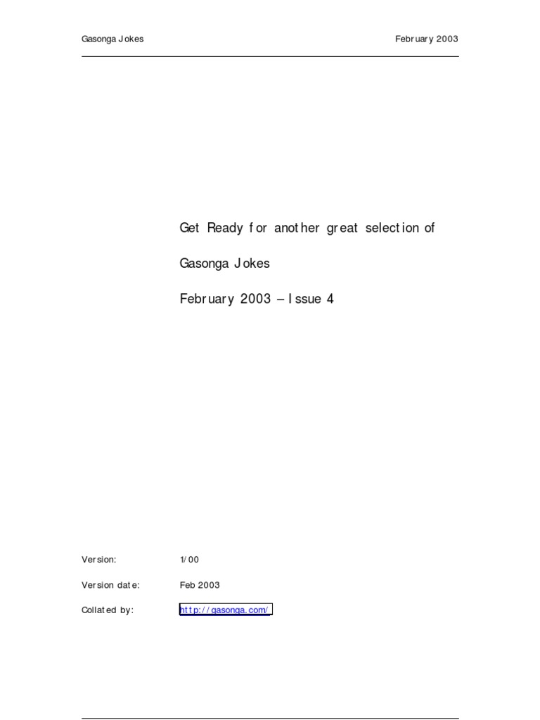 Jokes 04 | PDF