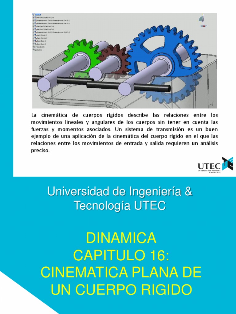 Cinematica Plana de un cuerpo rigido Vector Euclidiano