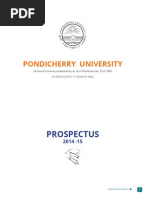 Prospectus PU 2014 - 15