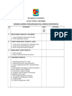 Senarai Semak Pengurusan Fail Panitia Mata Pelajaran SKNP