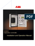 CQ900 Capacitor Controller Manual