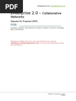 Download Enterprise 20 RFP Template Intranets Community Extranets Knowledge Base by Mark Fidelman SN23346434 doc pdf
