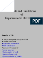 Benefits and Limitations of Organizational Development