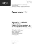 Manual de Qualidade Laboratorial LaboratÃ³rio de Analises de Sementes Florestais (LASF)!!!