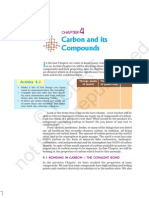 © Ncert Not To Be Republished: Carbon and Its Compounds