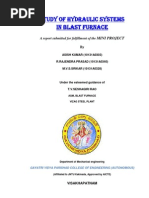 Study of Hydraulic Systems in Blast Furnace