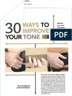 30 Ways To Improve Your Tone