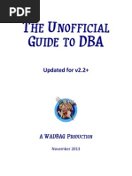 Unofficial Guide to DBA 2.2 Plus