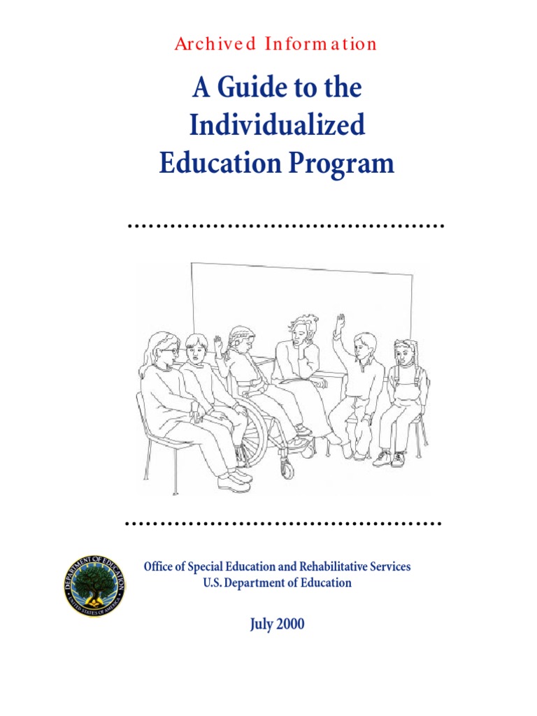 Guide to Individualized Education Programs | PDF | Individualized ...