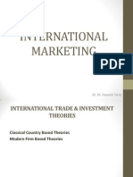 International Trade & Investment Theories