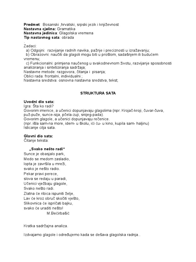 J Glagoli, Proslost, Sadasnjost, Buducnost PDF