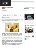 Lágrimas Essenciais