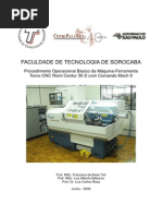 Procedimento Torno CNC - Mach 9