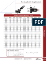 Two-Lug Double Wing Standard (DWS) : DWS-.XXX-.XXX-.XXXX-XX