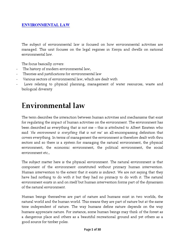 environmental law thesis pdf