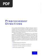 Preprocessor Directives: Example