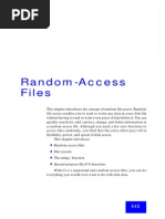 Random-Access Files: Example