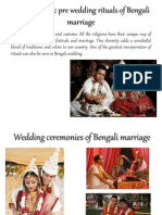 A Look At Basic PRE Wedding Rituals of Bengali Marriage