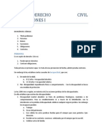 Derecho Civil Obligaciones I