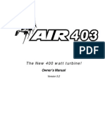 Wind Air403 Manual