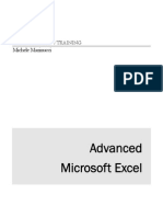 Adv Excel Handbook