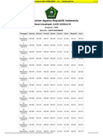 jadwal_sholat_untuk kota mataram