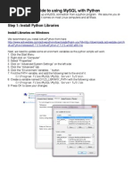 A Step by Step Guide To Using Mysql With Python